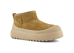 HOODY STIVALE IN PELLE SAMOSCIATA TAN